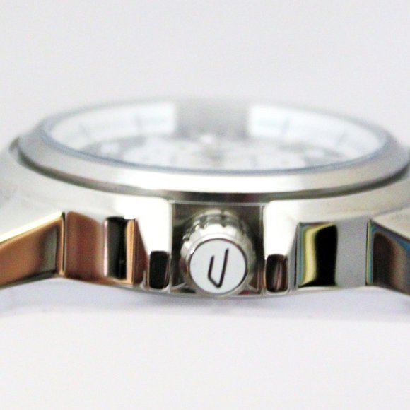 New DIESEL DZ1741 Sprocket 10 BAR White Band Women Watch - Picture 3 of 8